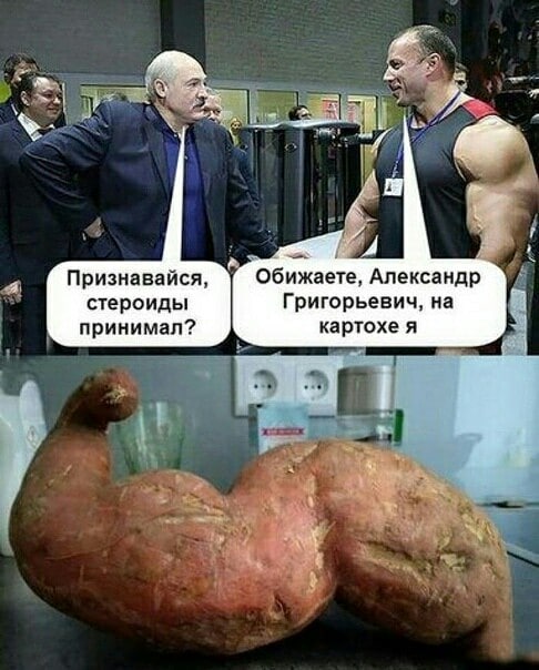 Прикол про Лукашенко и картоху