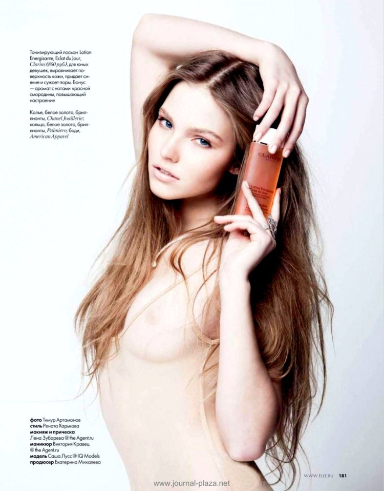 Российская топ-модель, актриса Саша Лусс горячие интим фото