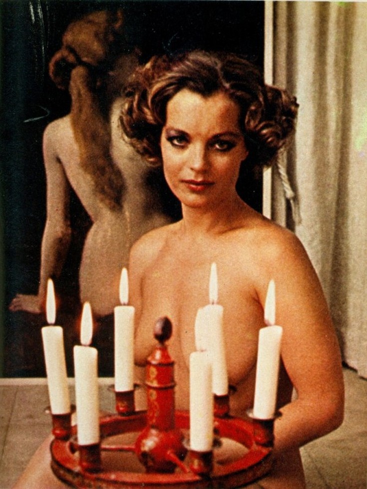 Французская актриса Роми Шнайдер горячие интим фото