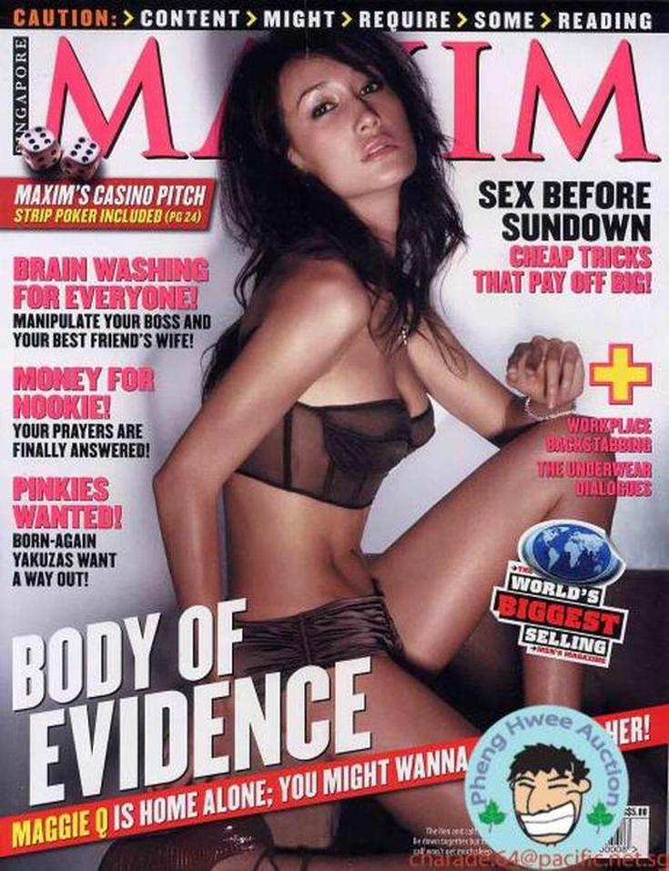 Вьетнамская актриса и модель Мэгги Кью горячие интим фото